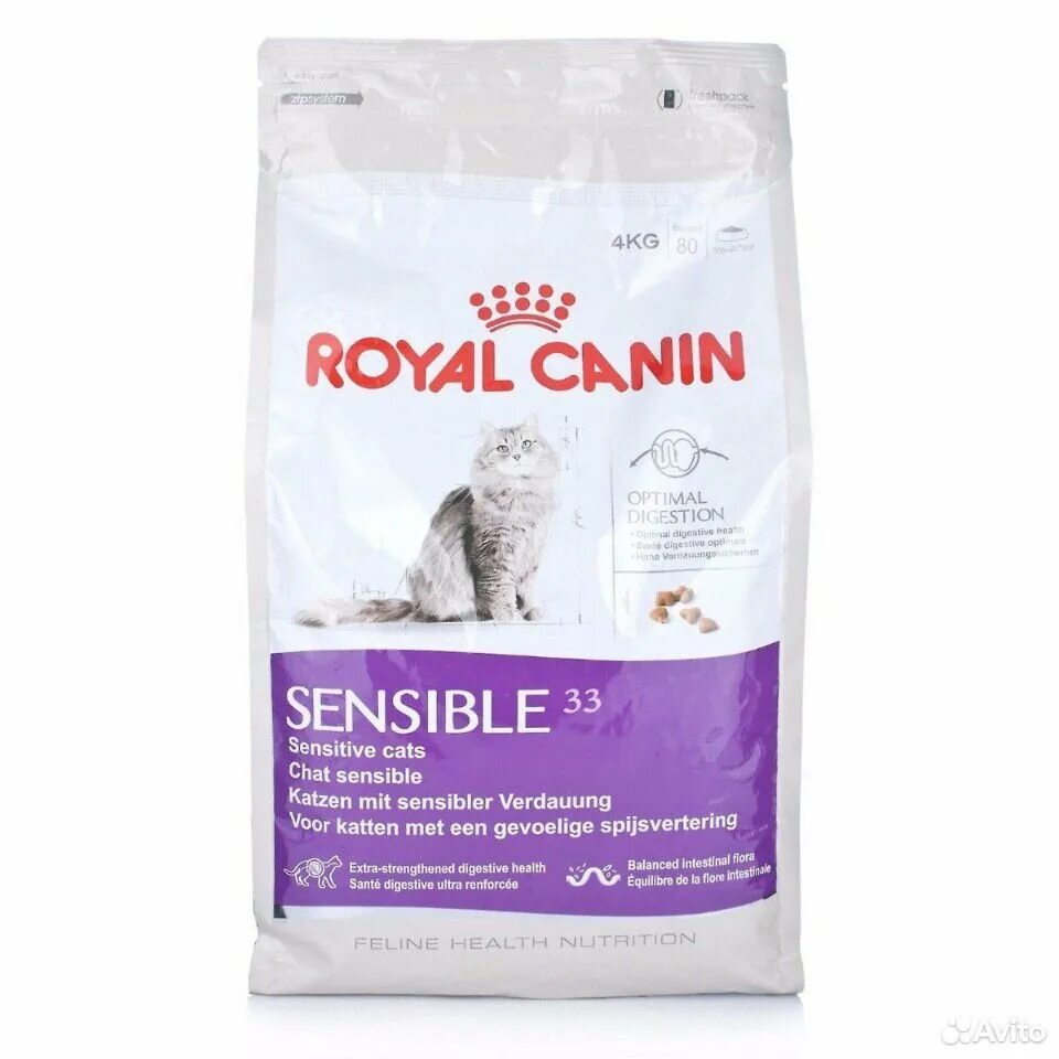 Royal для кошек сухой купить. Sensible корм для кошек Royal Canin. Роял Канин Сенсибл для кошек. Royal Canin sensible 33. Сухой корм для кошек Royal Canin sensible 33.