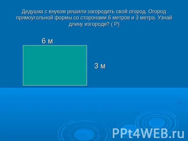 Длина огорода прямоугольной формы 30. Площадь прямоугольника.2 класс презентация 1 урок. Найдите площадь огорода прямоугольной формы. Длина огорода прямоугольной формы. Длина грядки прямоугольной формы.