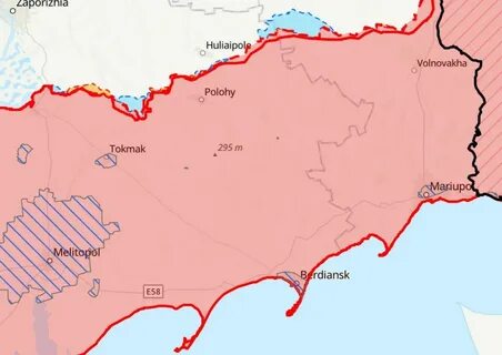 Взятая территория украины на сегодня