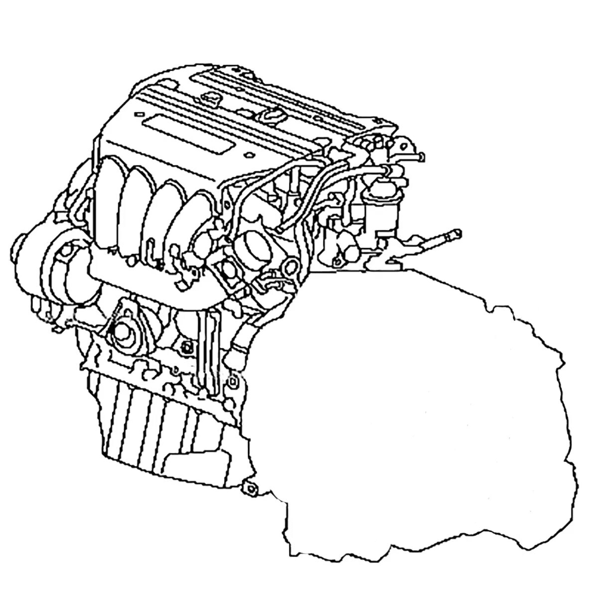 K24a двигатель схема. K24a VTEC схема. EGR k24a. Honda Elysion 2.4 система охлаждения. Двигатель хонда 2.4 купить