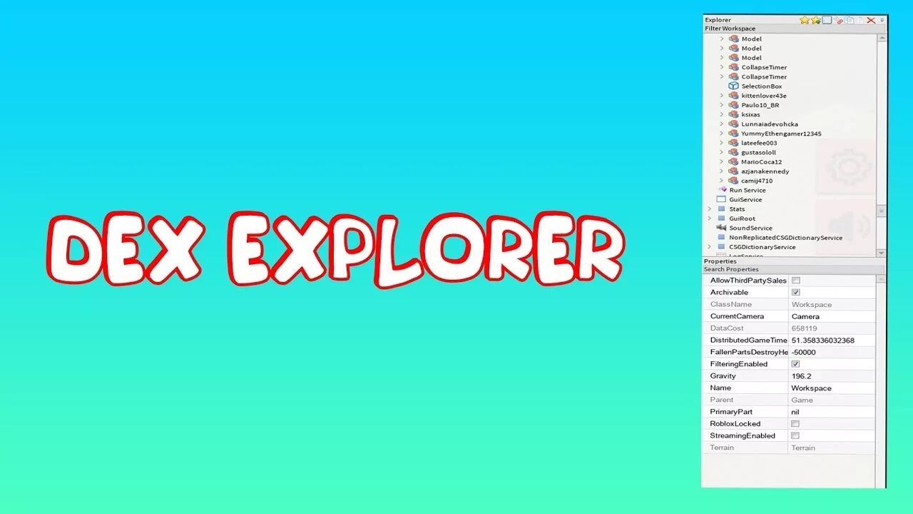 Explorer script. РОБЛОКС Декс. Скрипт Dex Explorer. Roblox Studio Explorer. Explorer Roblox script.