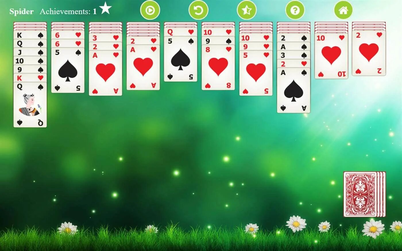 Солитер. Пасьянс паук. Пасьянс Солитер Spider Solitaire. Игра косынка.