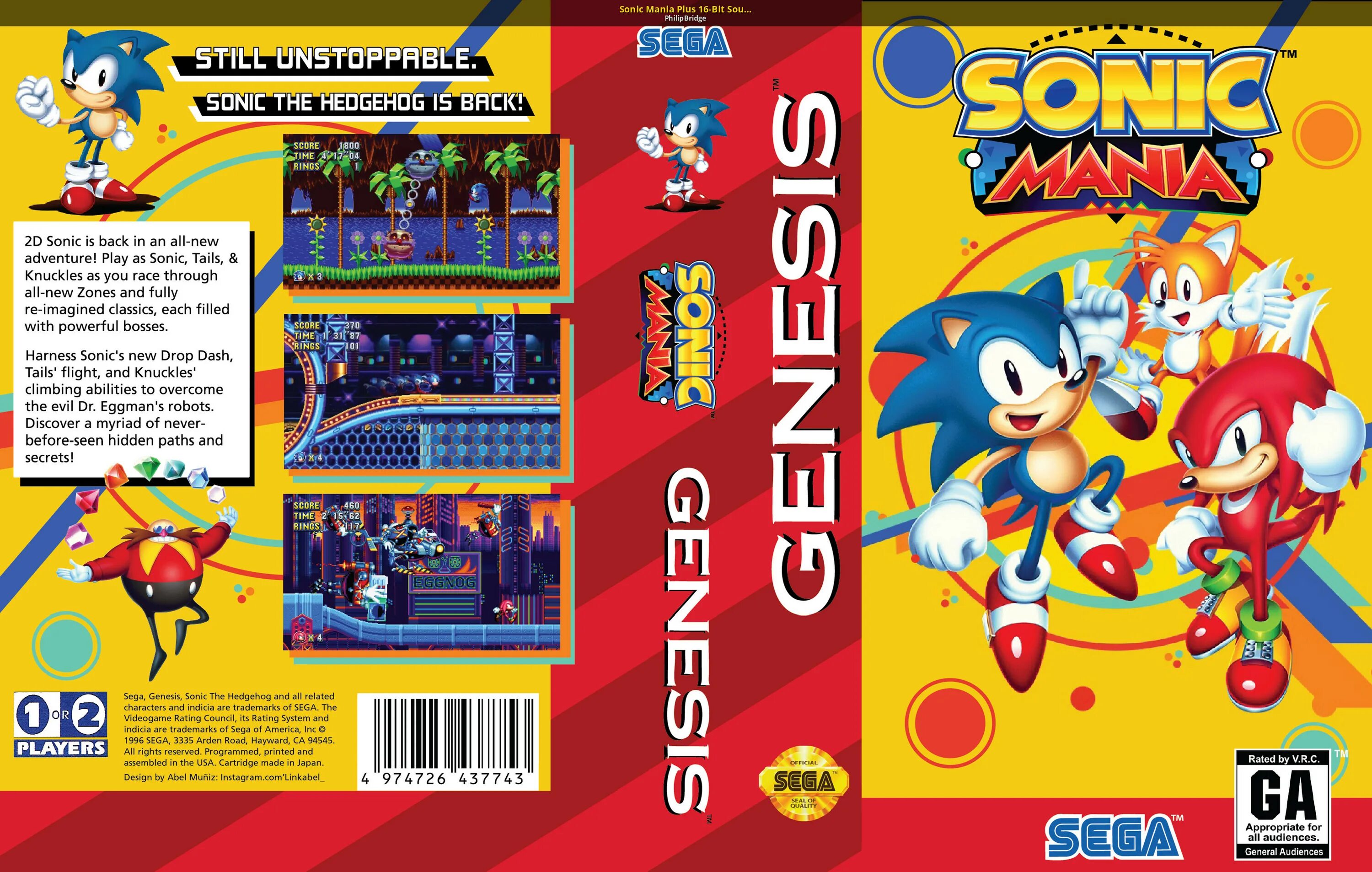 Игру соник плюс. Картридж для сеги Sonic Mania. Sonic Mania Sega Genesis. Соник Мания плюс. Sonic Mania Plus обложка.