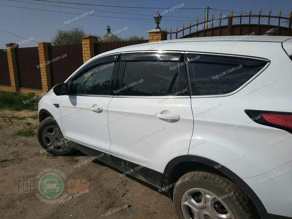 Дефлекторы на Форд Куга 2. Дефлекторы Ford Kuga v-Star. Дефлекторы окон Форд Куга 2. Дефлекторы Форд Куга 1.