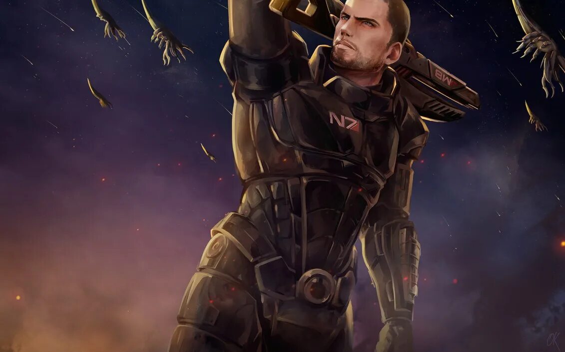 Effect command. Джон шепард mass effect. джон шепард арт. джон шепард злой.
