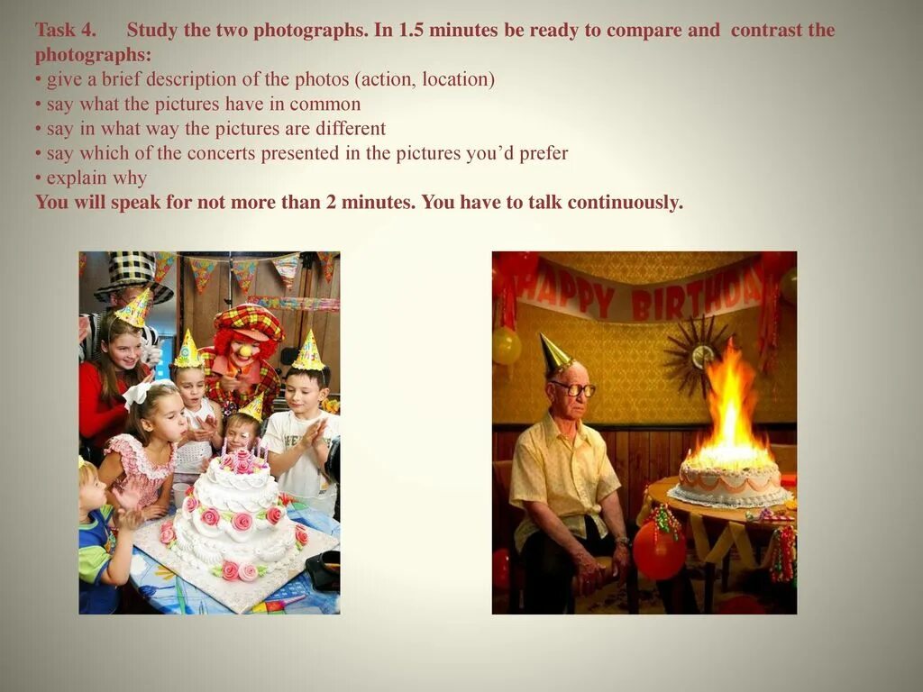 Compare two photos. Describe the picture егэ. compare 2 photos. сравнение фотографий на английском праздники. speaking task 4.