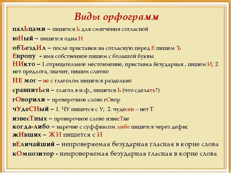 Как правильно пишется слово попозже. Орфограммы. Виды орфограмм таблица. Виды орфограмм в русском языке. Схемы орфограмм.