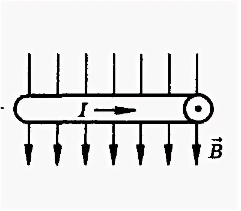 На рисунке изображён проводник с током в однородном магнитном. На рисунке изображен проводник с током в однородном магнитном поле. На рисунке 48 изображен проводник с током в однородном. Проводник в однородном магнитном поле рисунок.