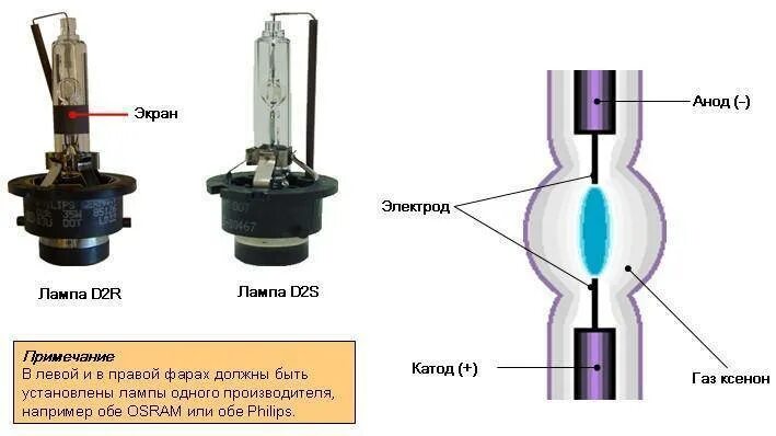 Схема ксеноновой лампы для автомобиля. Схема принципа действия автомобильной ксеноновой лампы. Конструкция автомобильной ксеноновой лампы. Ксеноновые лампы d2s d2r отличие.