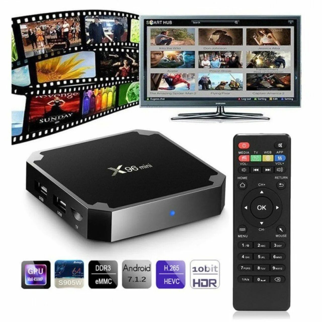 Android box для телевизора. Смарт тв бокс х96 мини. смарт приставка х96 mini. smart tv box x96 mini. x 96 mini smart android tv box.