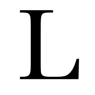 Буква латиницы l