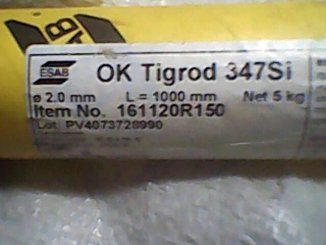 6x1000mm. Флюс ok flux 10. *пруток присадочный 308 lsi 1. Сварочная проволока ok autrod 308lsi 1. Tigrod 308 lsi.