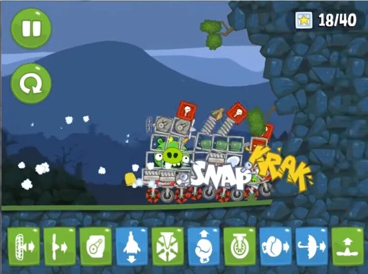 Bad piggies 4. 4. Bad piggies мод все открыто. Компьютерная игра про свинку. Bad piggies мод все открыто.