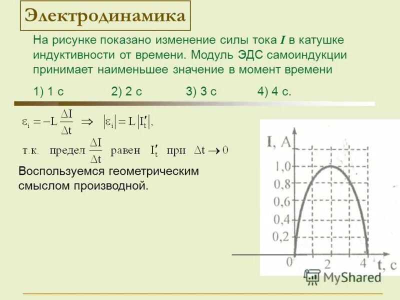 Графики зависимости эдс индукции от времени. Модуль ЭДС. Модуль ЭДС В катушке. Изменение силы тока в катушке. Зависимость ЭДС самоиндукции от времени.