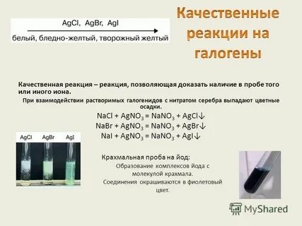 Хлорид калия реагирует с нитратом серебра