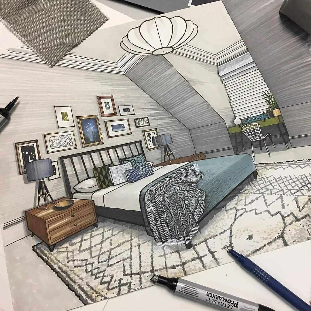 Sketch design portray
