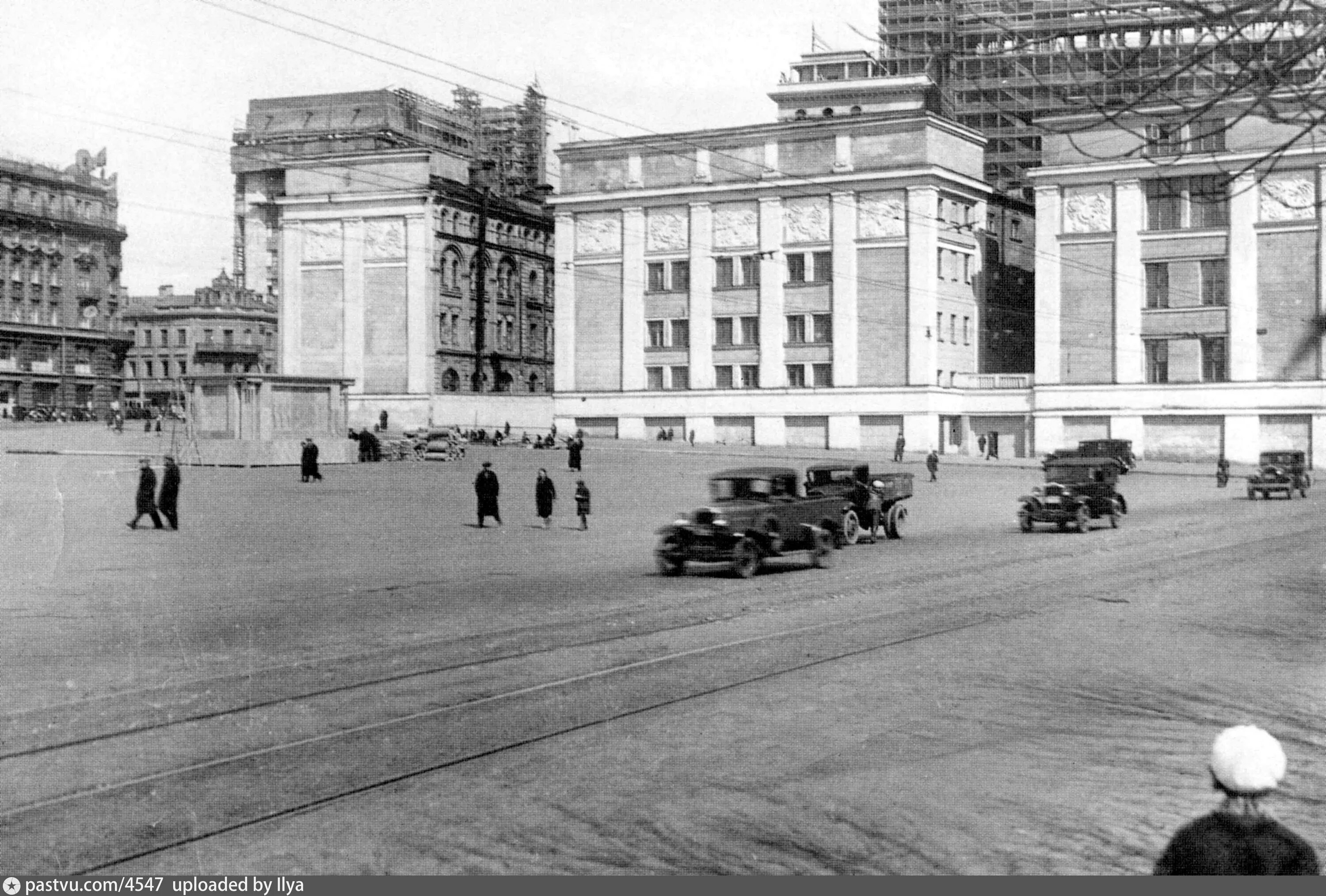 Москва 40 е. Москва 1930-е. Гостиница “Москва” 1930-е годы. Манежная площадь 1930. Москва в 30-е годы.