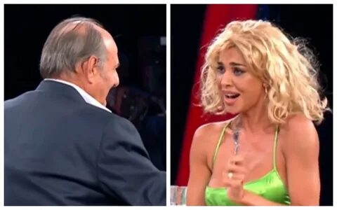 Belen come Meg Ryan: finge l'orgasmo in tv e Mammucari la stronca