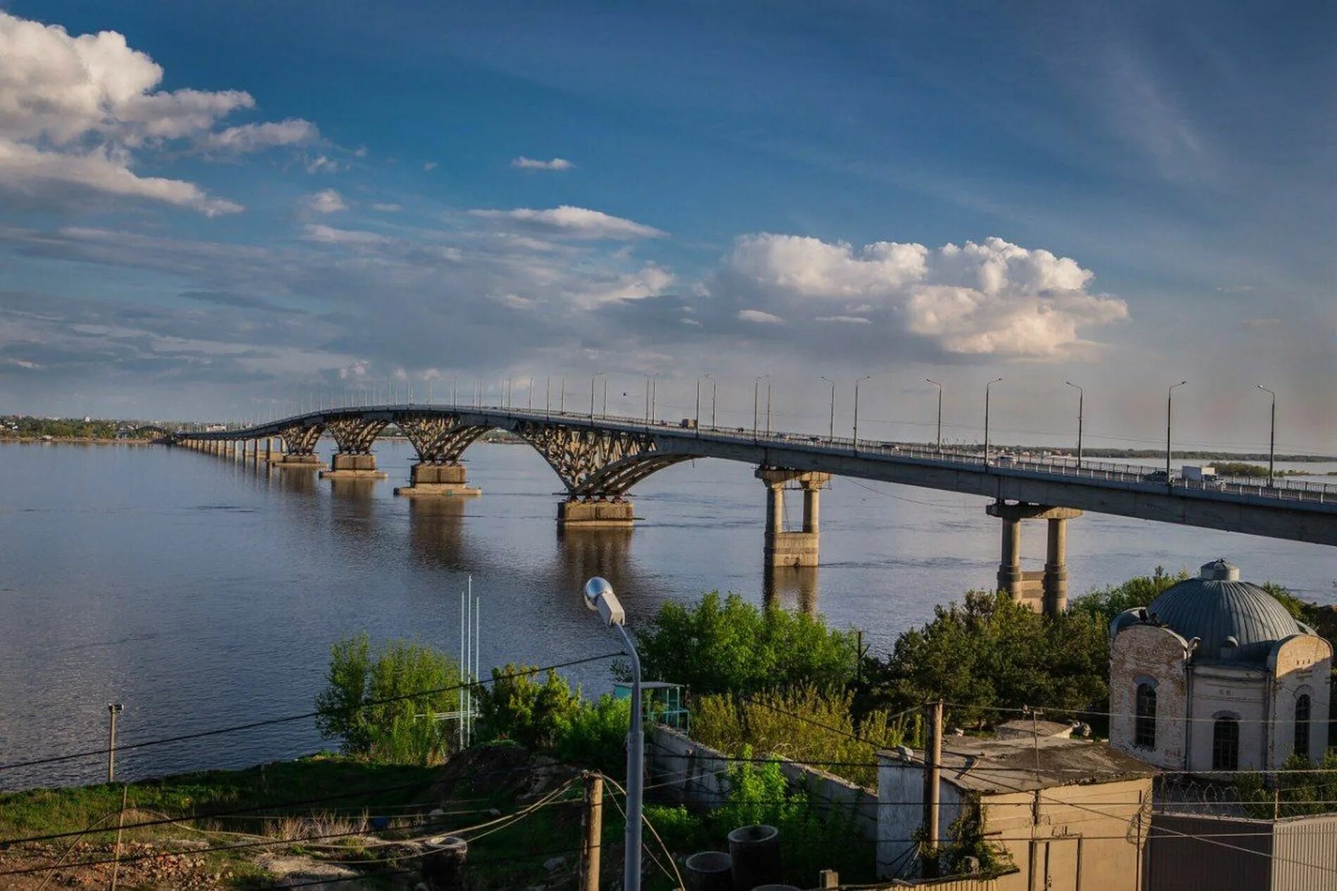Фото: Саратовский мост. Фотограф Андрей Ломакин. Путешествия - Фотосайт Расфокус