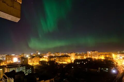 Северное сияние оренбург