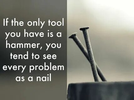 Only a tool