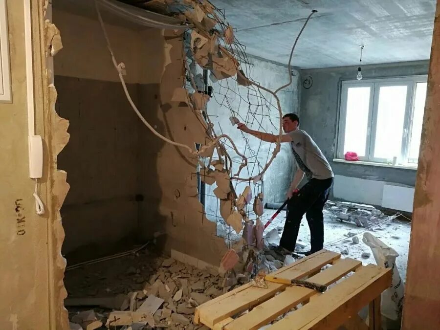 Как правильно разобрать дом