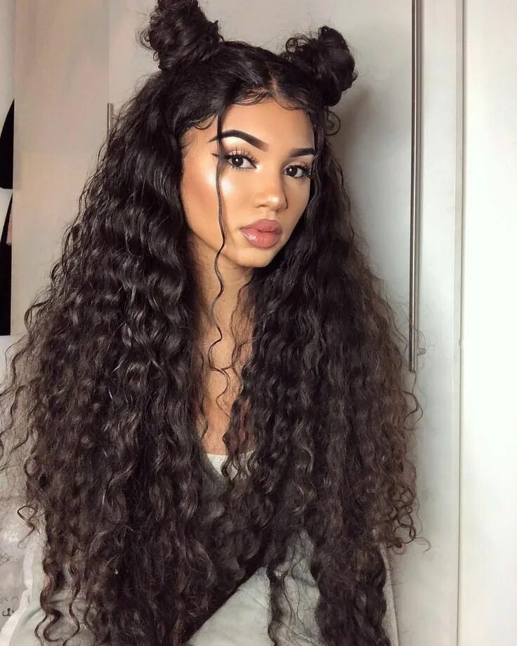 Afro Kinky Curly Hair 22'' 4 Bundles Synthetic Hair Weave 200g Natural Color Sof