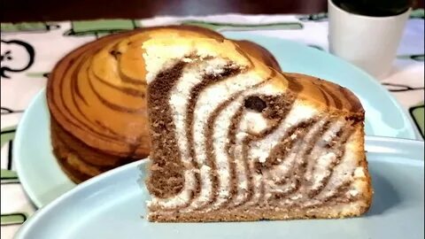 Пышная зебра в духовке