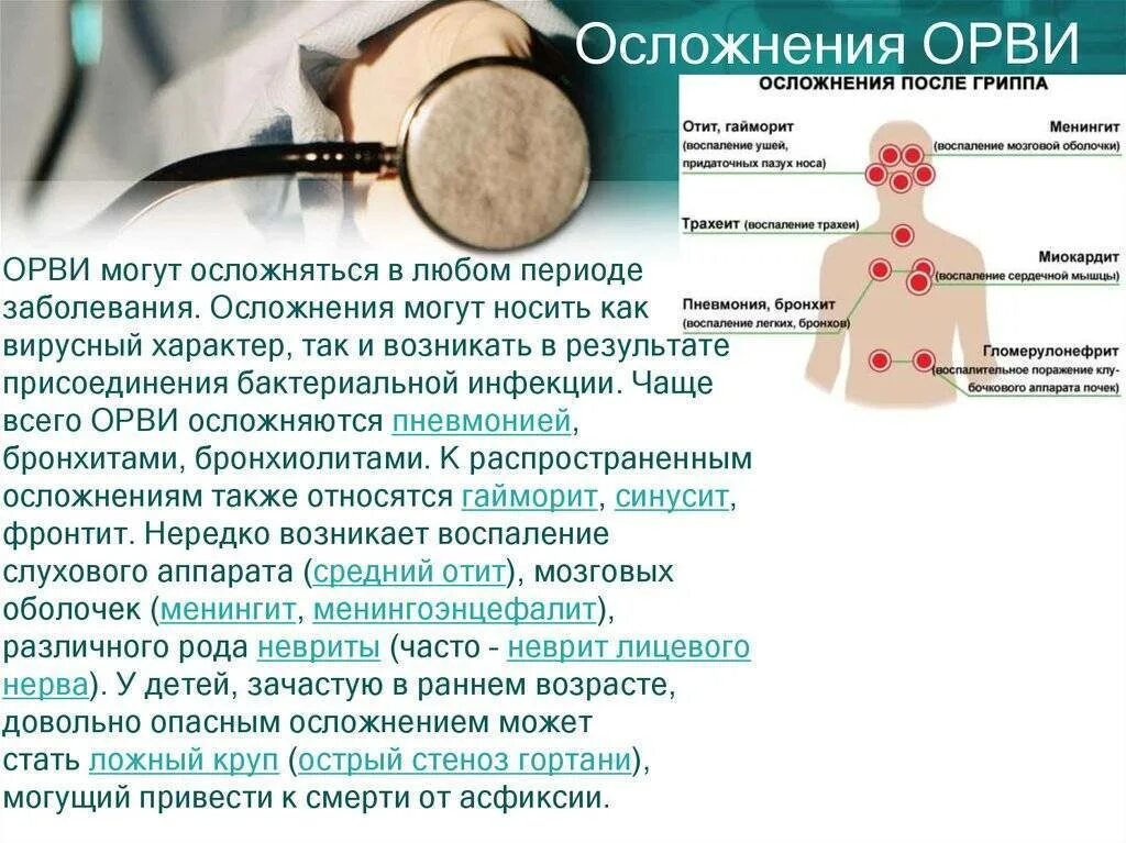 Как восстановить после гриппа. Осложнения после ОРВИ У детей. Профилактика осложнений ОРВИ. Осложнения вирусных инфекций. Острые респираторные вирусные инфекции осложнения.