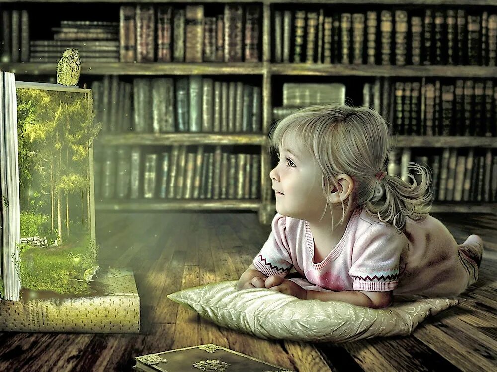 Картинка читаем сказку. Сказки для детей. Волшебство чтения. Волшебный мир чтения. Воображение важнее знания.