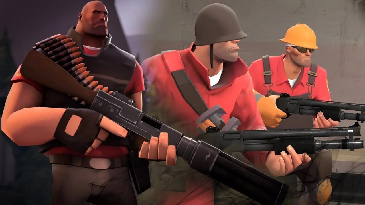 Tf2 animation overhaul. Тим фортресс 2 дробовик. left 4 dead 2 shotgun. tf2 l4d2. дробовики игры team fortress 2.