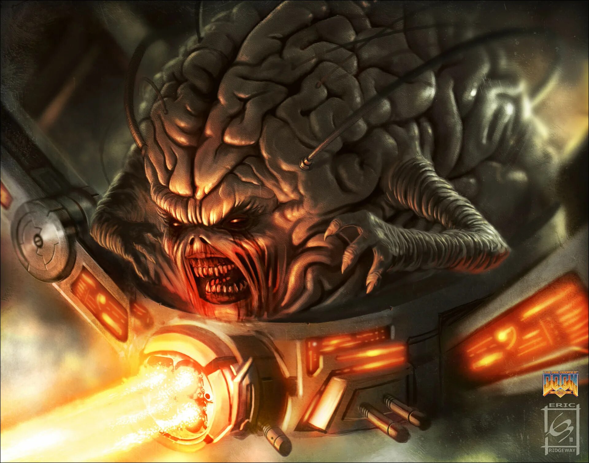 Doom dark ages дата выхода. Спайдер мастермайнд doom 3. дуум 1.