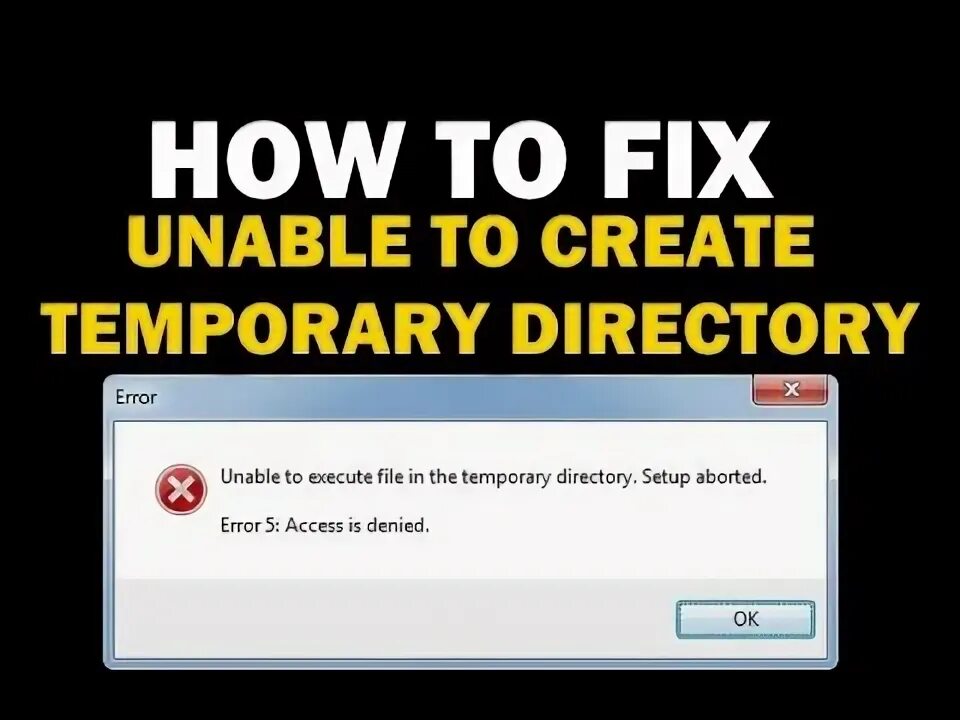 Setup was unable to create the Directory Error 123. Fatal Error unable to create temporary localization file this application will Now exit. Fatal Fix. Unable to execute file social Club Error. Temporary directory