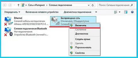 Проводное подключение ноутбука к интернету