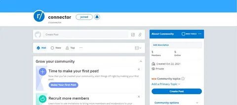 New post posting