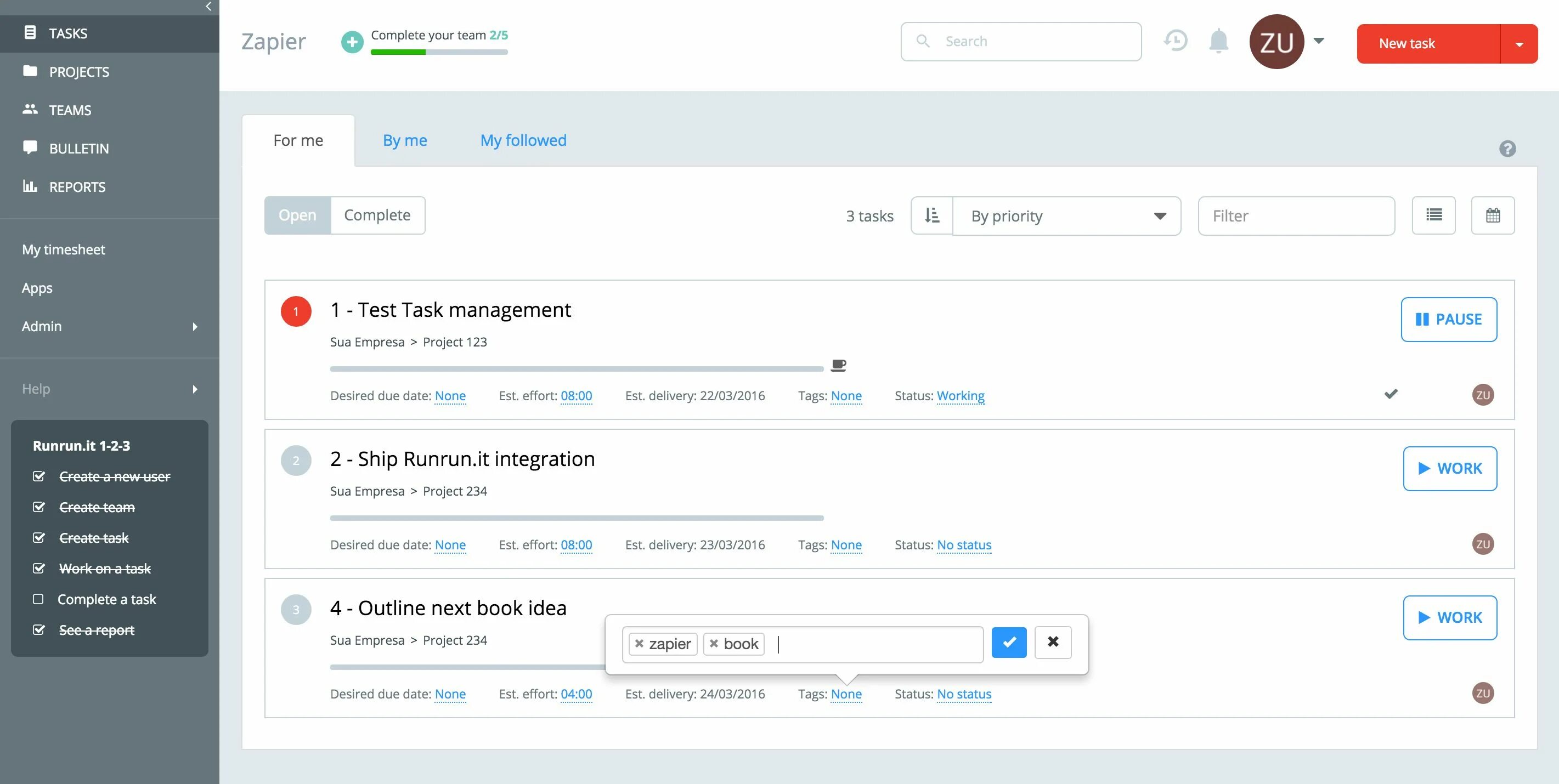 Task completion rejected. Teams tasks. ui task list. task manager ui. zapier сервис для выгрузки.