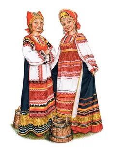 Одежда русско народного костюма