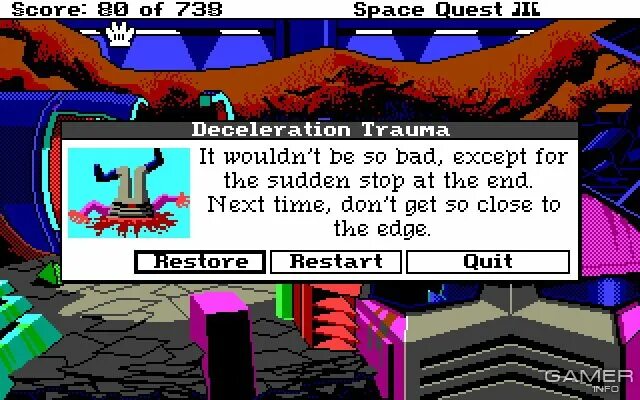 Quest 3 настройка. Space quest игра. space quest 3. space quest dos. space quest 7.