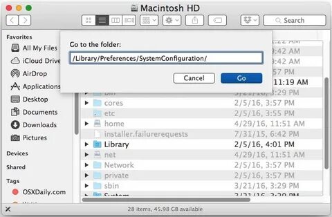 Mac os wifi