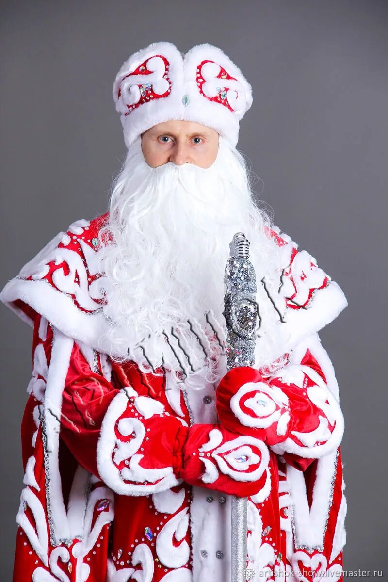 Красивые дед мороз. Дед Мороз Боярский. Костюм Деда Мороза. Шикарный костюм Деда Мороза. Шуба Деда Мороза.