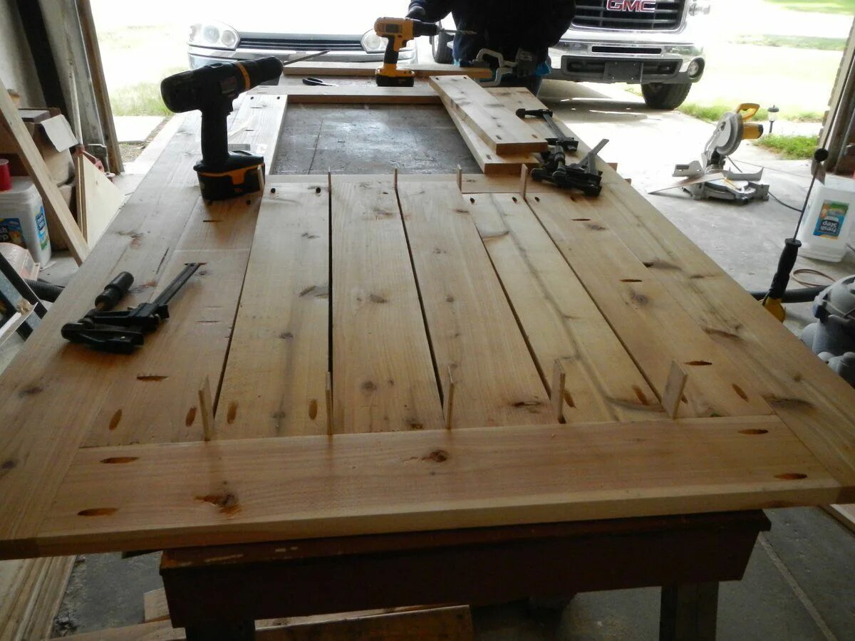 How to make table. Cedar table. столни серклярка.