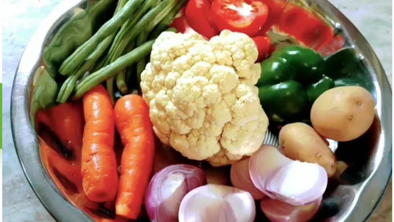 Tasty vegetables. Veg Kurma. CISH Baked Vegetables 2022.