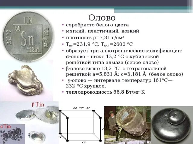 Модификации олова. Плотность олова. Олов Олов. Плотность белого олова.