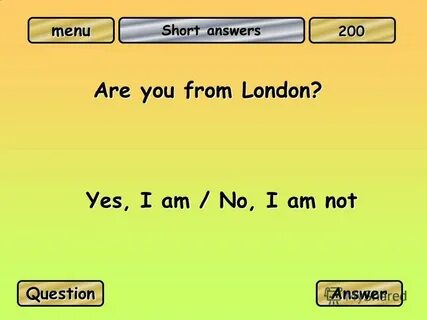 Give short answers