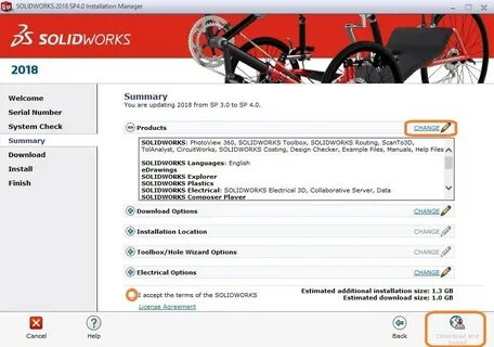 Установка solidworks