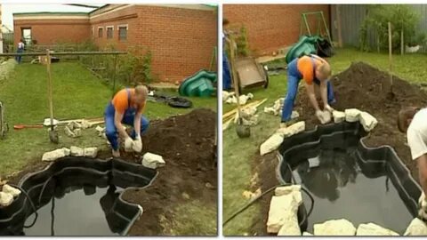 Устройство искусственного водоема