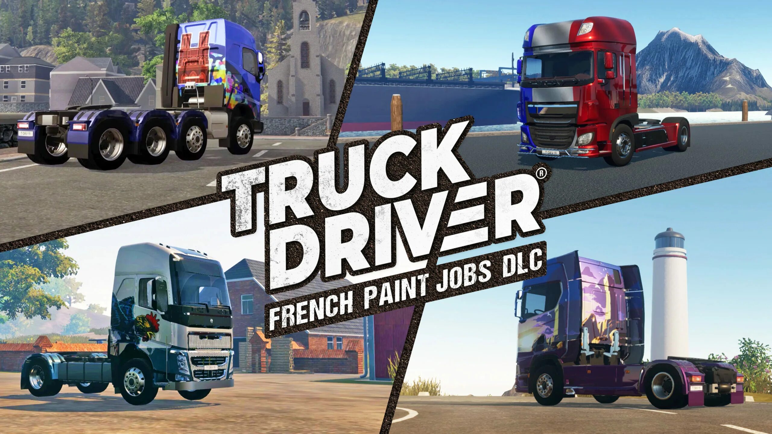 Drive french. Truck Driver Nintendo Switch. Paint job. Aldi Грузовики. Uneven Paint jobs.