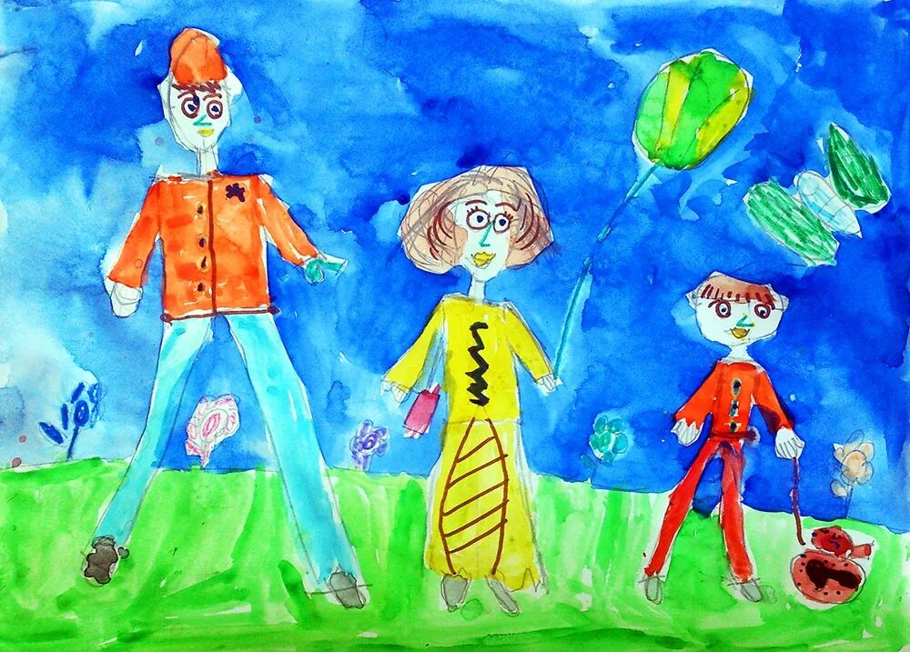 Рисунки для детей. Конкурс рисунков моя семья. Рисунок моя семья. Рисунок я и мой ребенок. Семья рисунок.