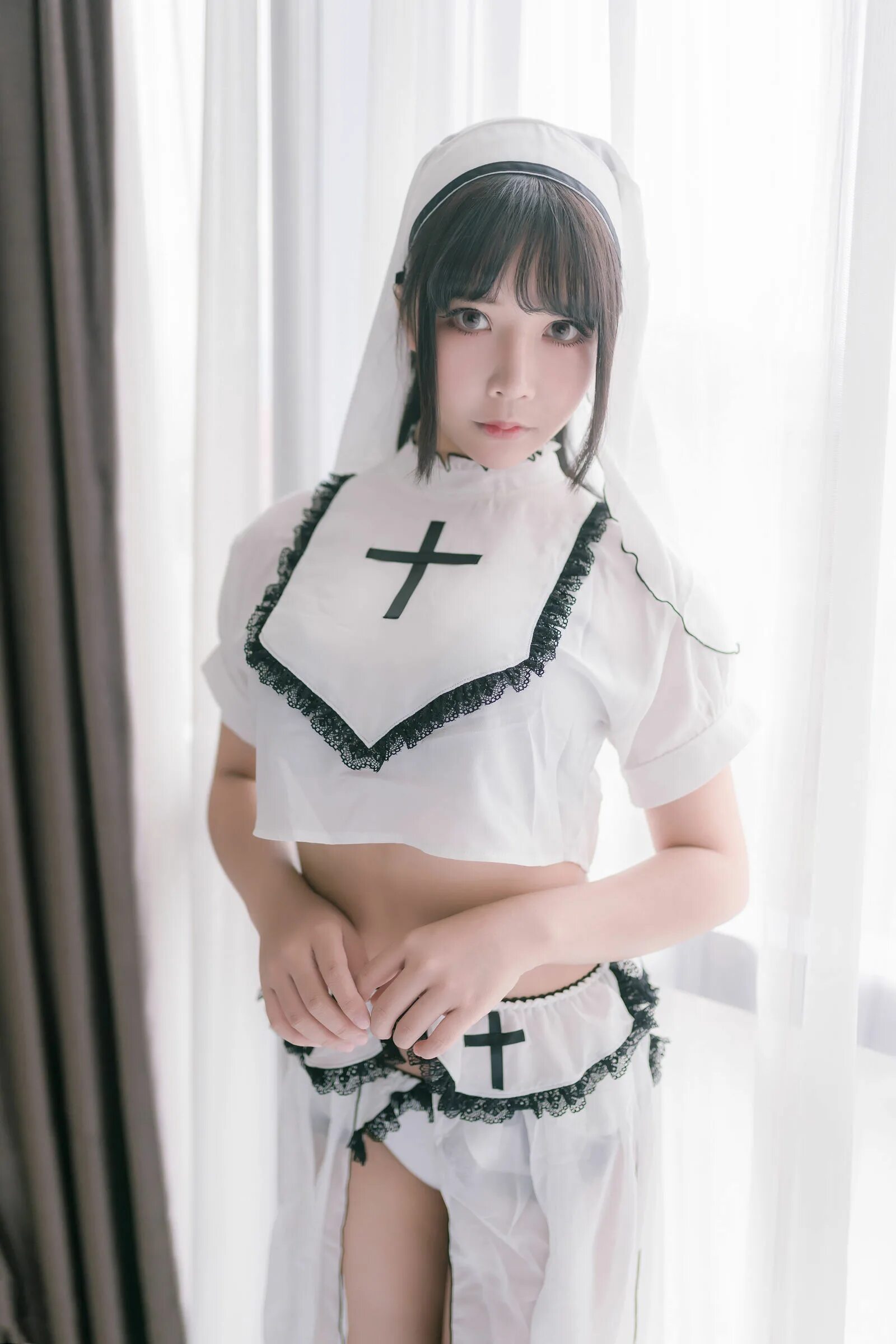 Nun cosplay. Косплей монашки. Монахиня косплей. Японские монашки. Японский косплей монашки.