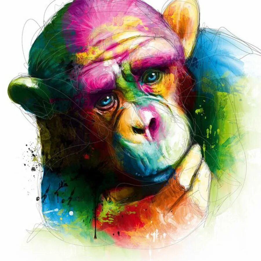 Monkey art